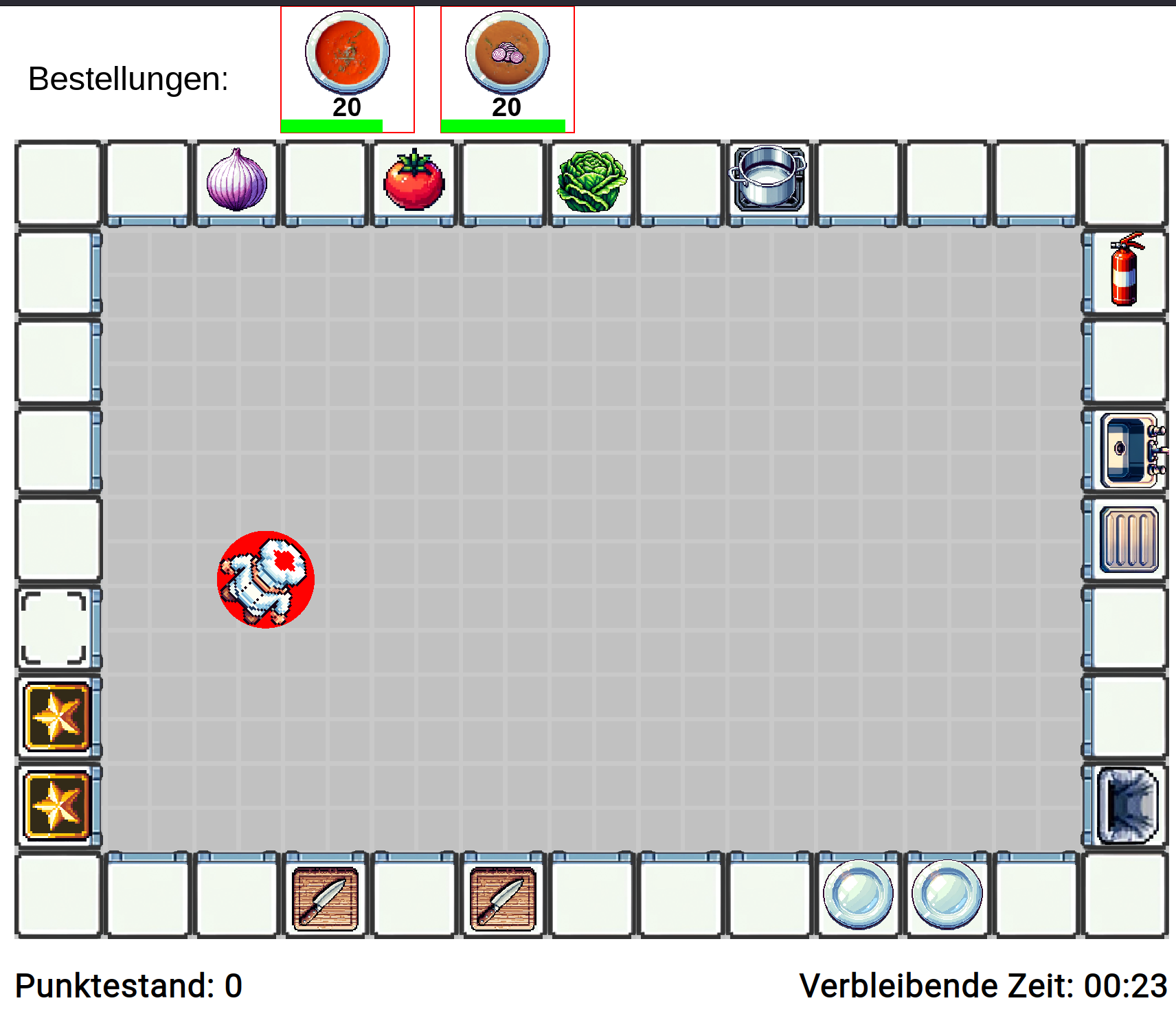 Web Client for the Cooperative Cuisine Environment